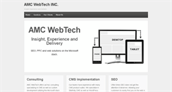 Desktop Screenshot of amcwebtech.com